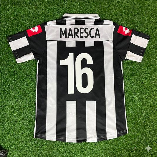 Camiseta retro de Enzo Maresca de la Juventus de la temporada 2001-2002