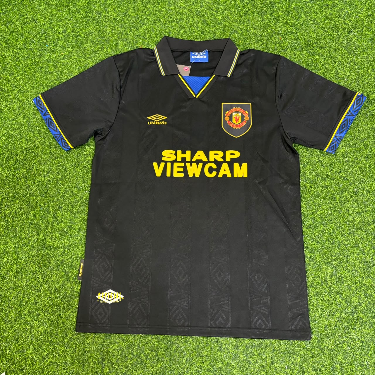 Ole Gunnar Solskjaer Manchester United Erinnerungs-Retro-Fußballtrikot