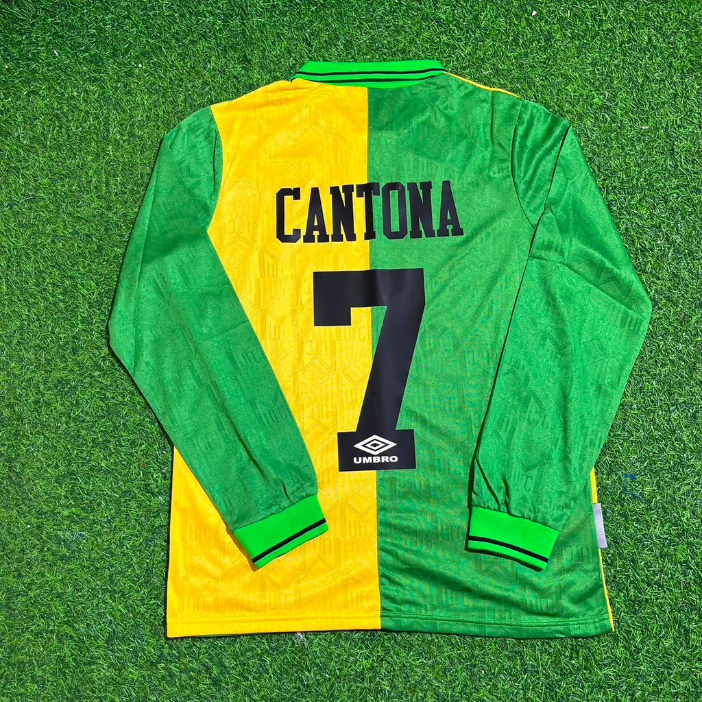 Eric Cantona Manchester United 1992 1994 Retro Retro Fußballtrikot