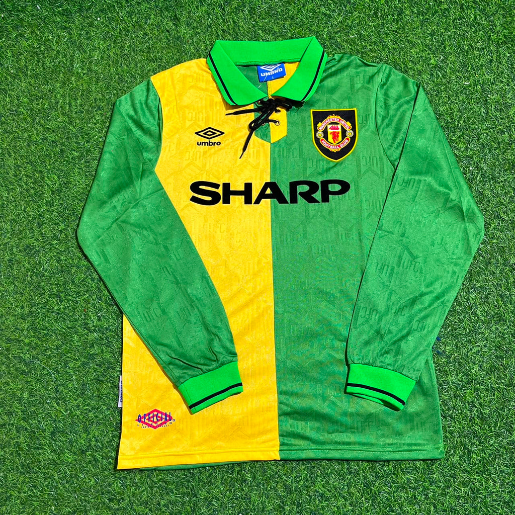 Eric Cantona Manchester United 1992 1994 Retro Retro Fußballtrikot