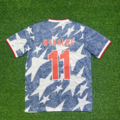 Eric Wynalda USA 1994 Retro Fußballtrikot Weltmeisterschaft