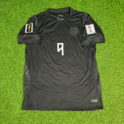 Erling Braut Haaland #9 Norway 2026 World Cup Black Away Football Jersey