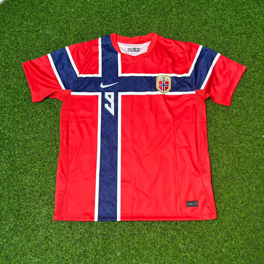 Erling Haaland #9 Norwegen WM 2026 Heimtrikot