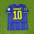 Ermedin Demirovic Bosnia and Herzegovina 2026 World Cup Blue Football Jersey