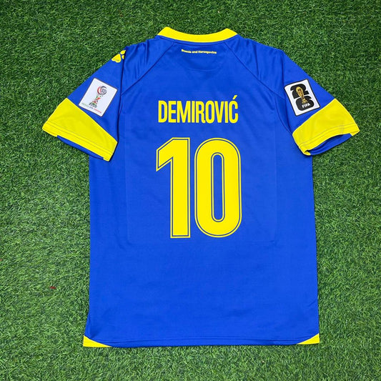 Maillot de football domicile Ermedin Demirovic Bosnie-Herzégovine Coupe du Monde 2026
