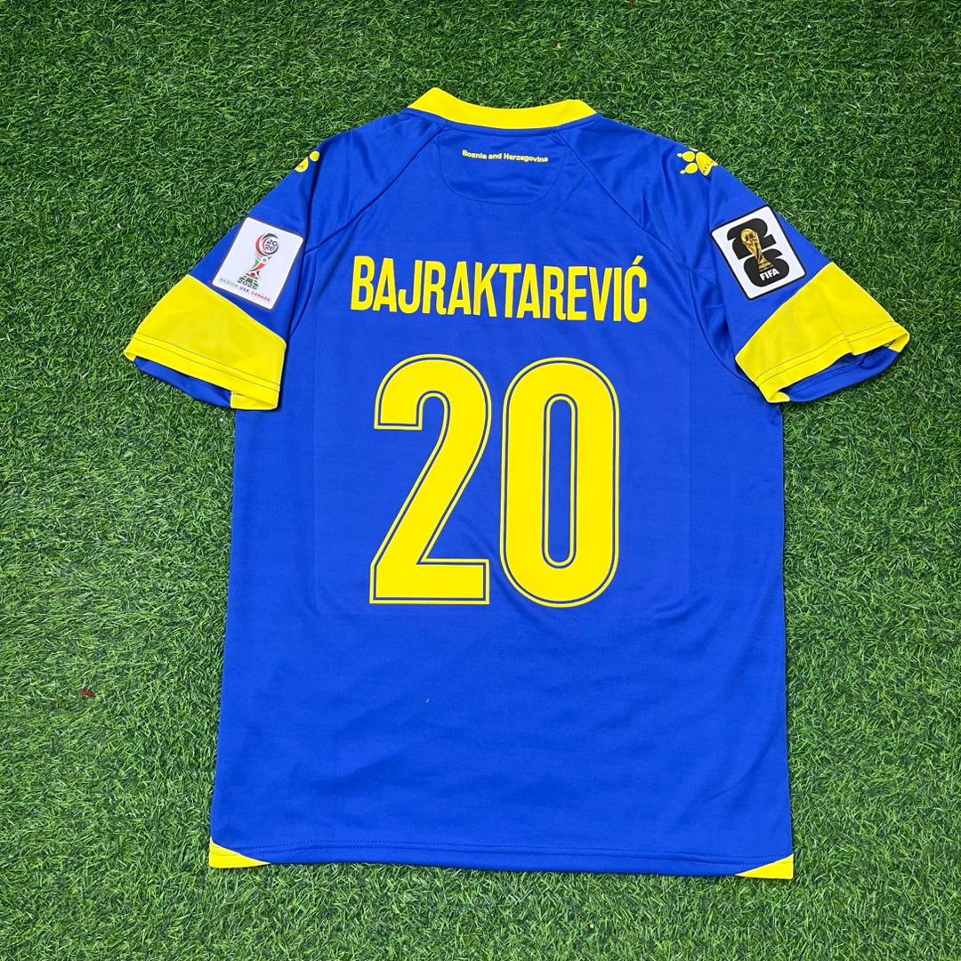 Esmir Bajraktarevic Bosnia and Herzegovina 2026 World Cup Home Football Jersey
