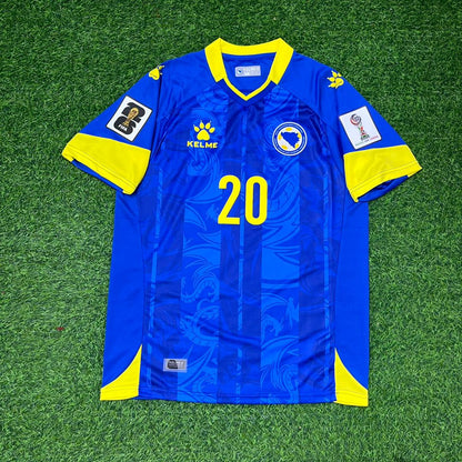 Esmir Bajraktarevic Bosnia and Herzegovina 2026 World Cup Home Football Jersey
