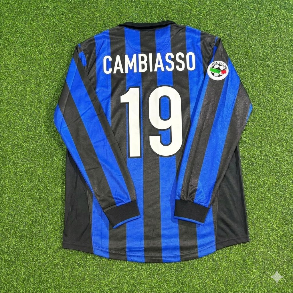Esteban Cambiasso - Inter Retro-Trikot Fußballtrikot