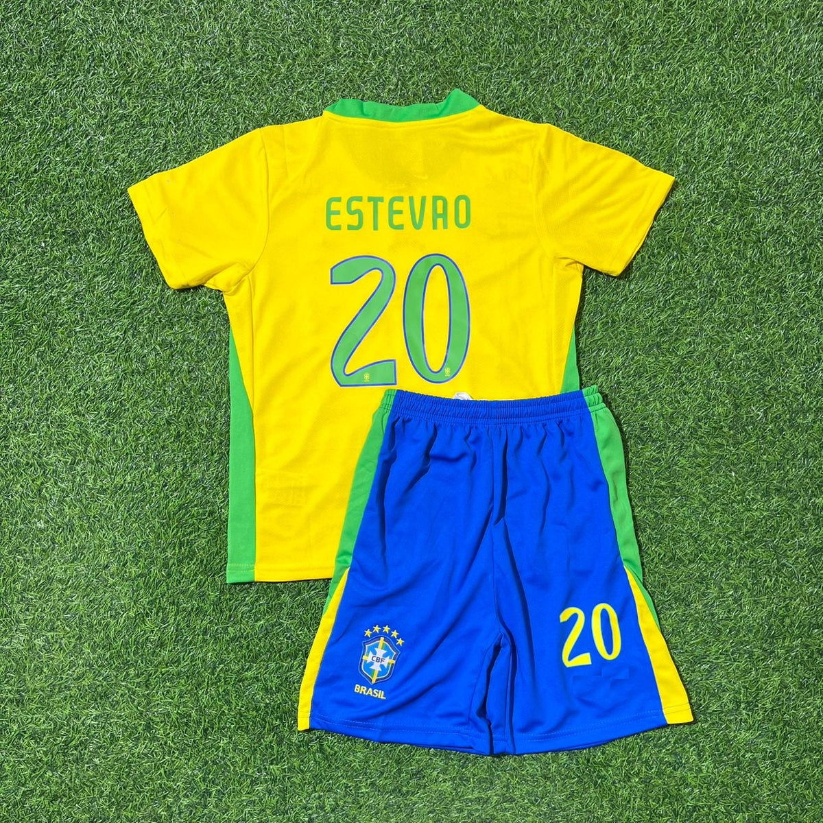 Maillot de football Estevão Brésil Nouvelle Saison