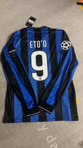 Samuel Eto'o #9 - Inter 2010 Champions League Finale Trikot Maillot Maglia Soccer Shirt