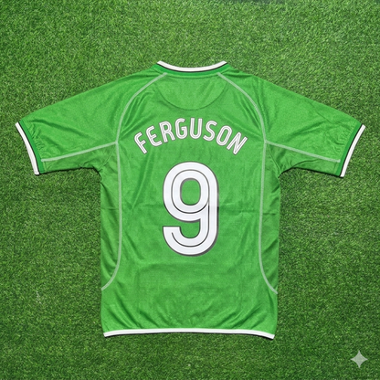 Maillot de football rétro vert Evan Ferguson Irlande