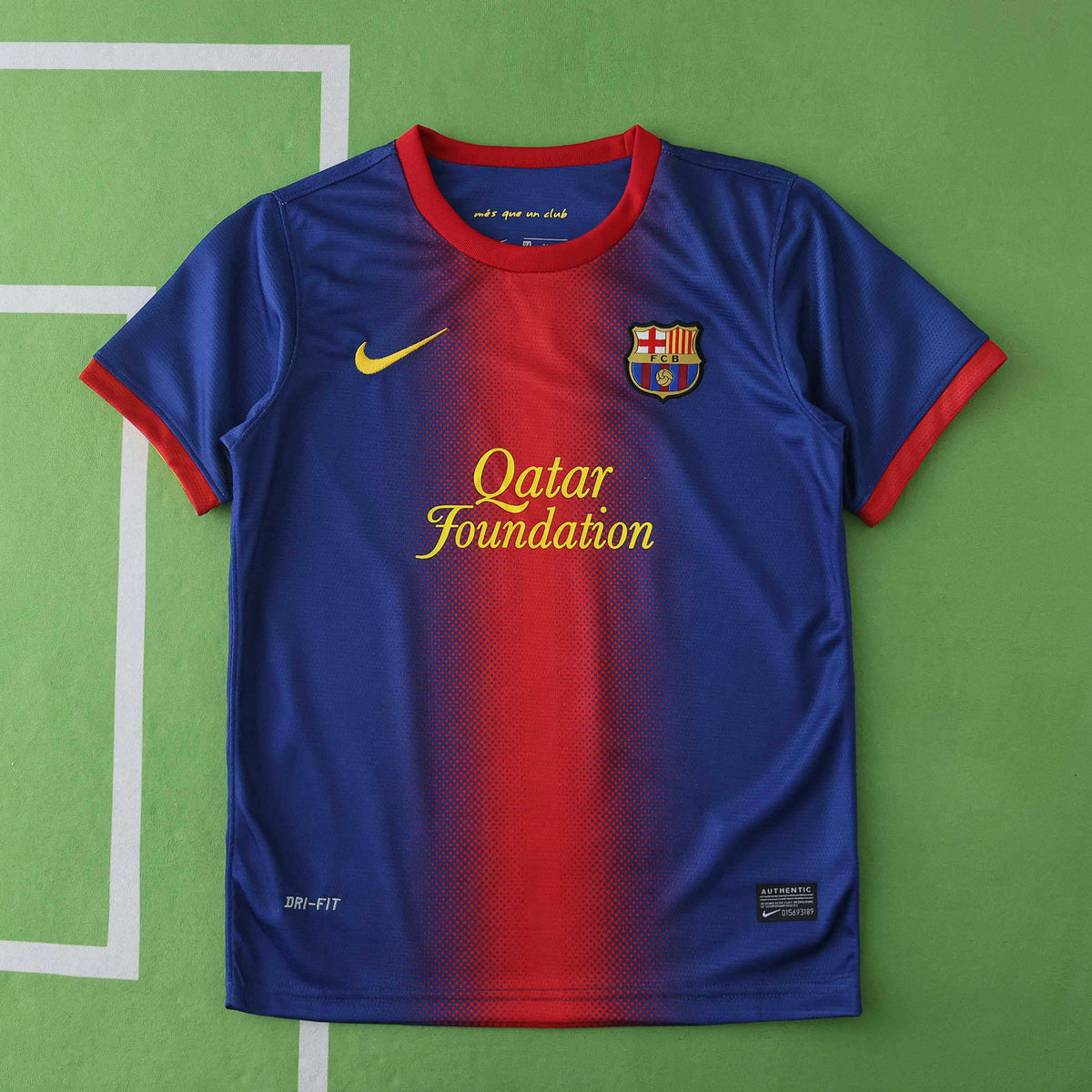 Barcelona 2012-2013 Season Kids Home Retro Football Jersey Trikot Maillot