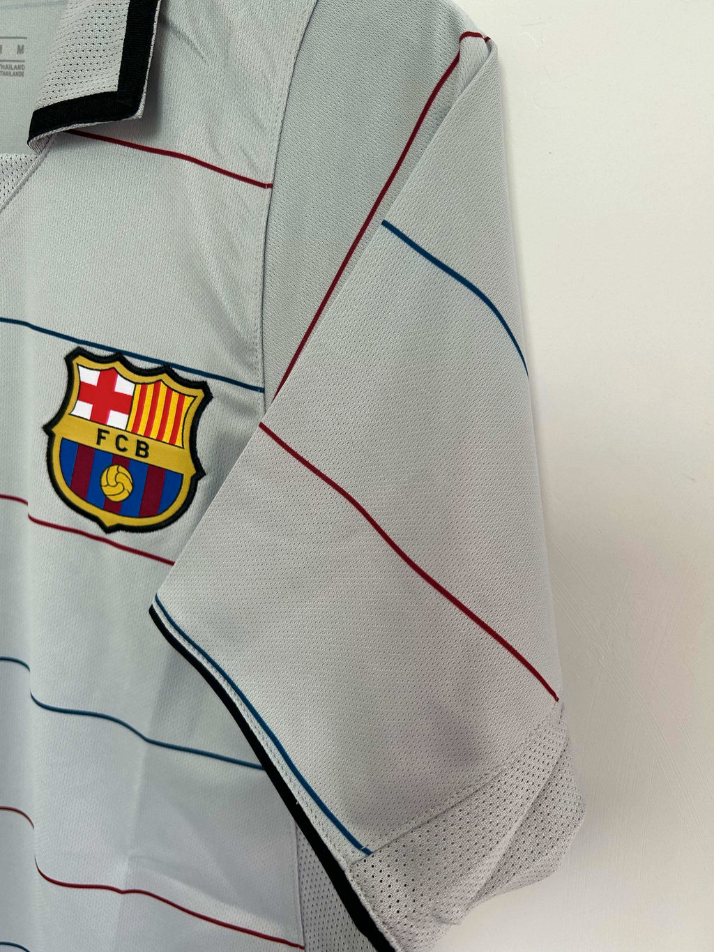 FC Barcelona 2003-2004 Season Away Retro Football Jersey Trikot Maillot