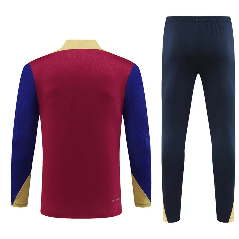 Barcelona Trainingsanzug Rot Trainings-Oberteil-Paket