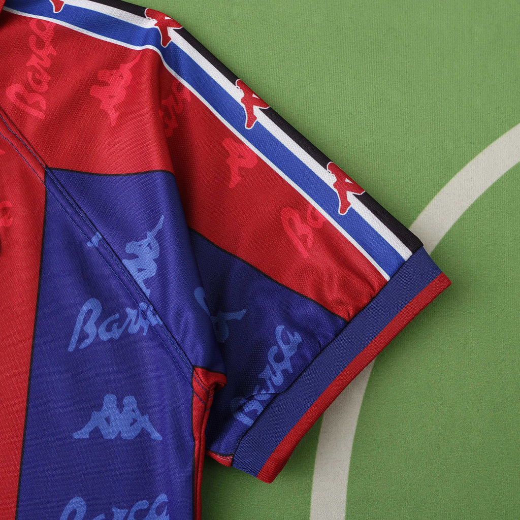 FC Barcelona 1996-1997 Season Home Retro Football Jersey Trikot Maillot