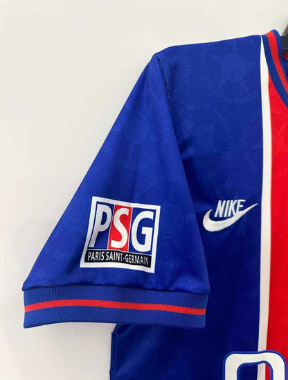 Paris Saint-Germain F.C. 1995-1996 Season Home Retro Football Jersey Trikot Maillot