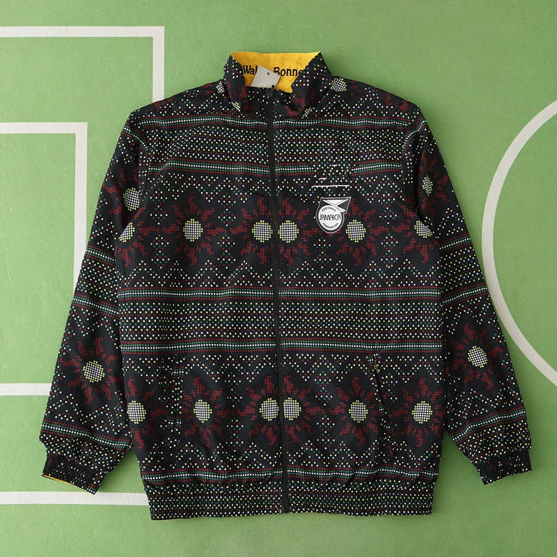 Jamaica Bob Marley Wendejacke Gelb Schwarz Beide Größen Jacke