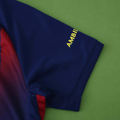 FC Barcelona 2025-2026 Season Home Kids Football Jersey Trikot Maillot