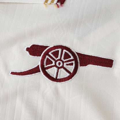 Arsenal 2025-2026 Season Third Long Sleeve White Football Jersey Trikot Maillot
