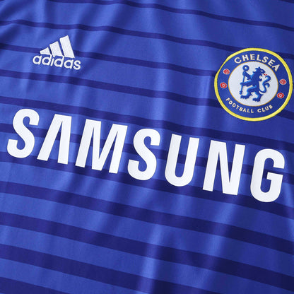 Chelsea 2014-2015 Season Home Blue Retro  Football Jersey Trikot Maillot