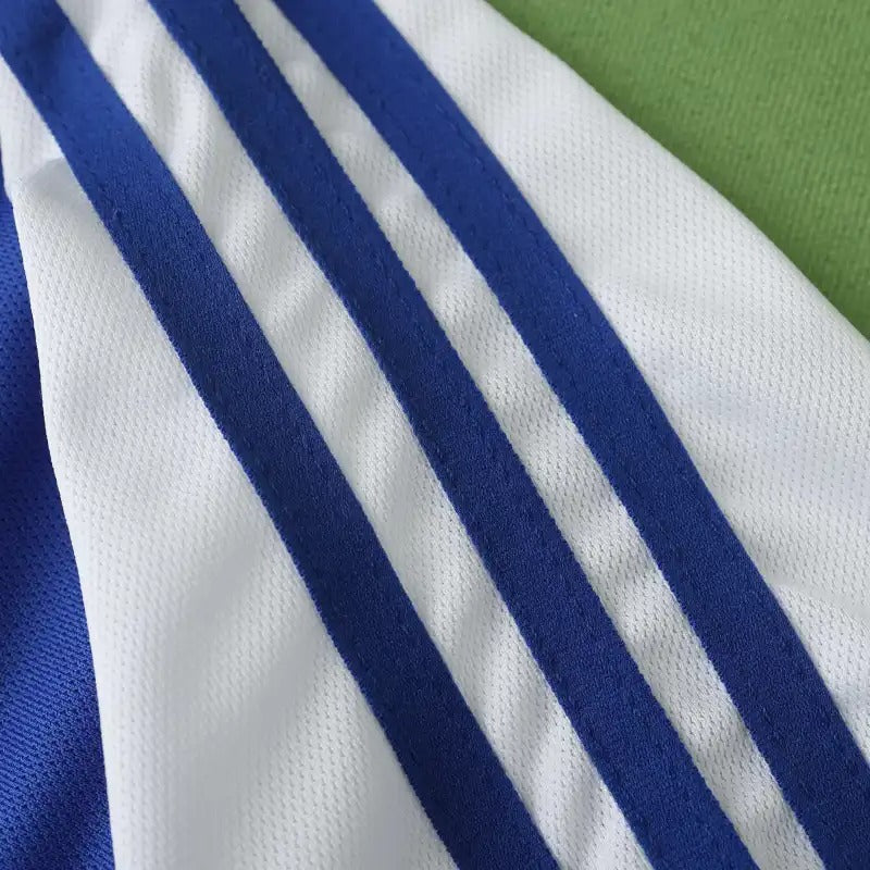 Angelos Charisteas Griechenland EURO 2004 Finale Weiß Retro Heimtrikot Fußballtrikot