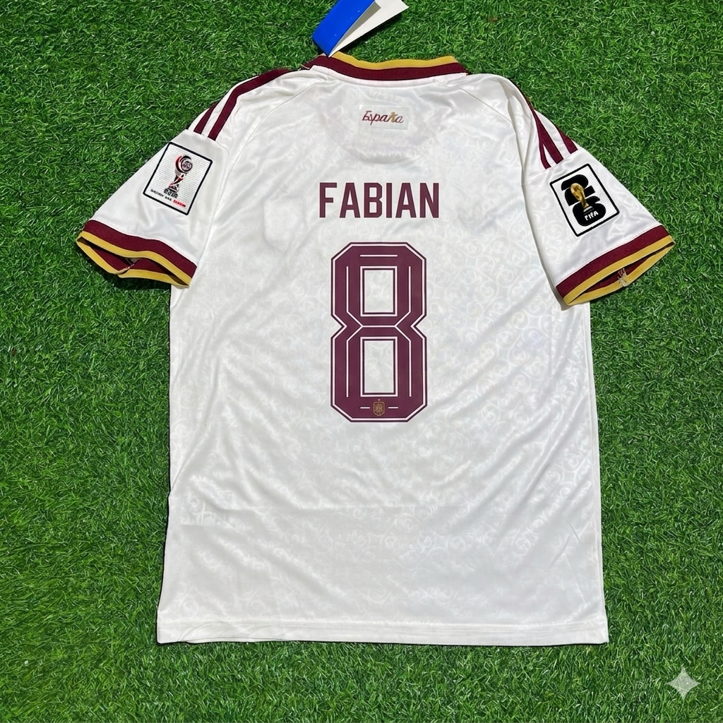 Fabián Ruiz 8- Spain 2026 World Cup Away Football Jersey