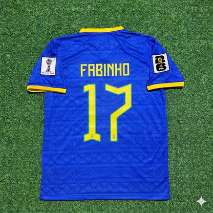 Fabinho 17- Brazil 2026 World Cup Blue New Season Football Jersey