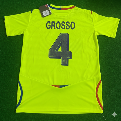 Fabio Grosso 4 – Olympique Lyon 2008–2009 Third Kit Jersey – | Trikot | Maillot Soccer Shirt