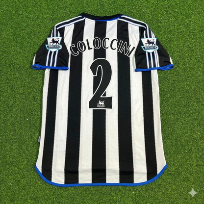 Camiseta retro del Newcastle United – Fabricio Coloccini 2