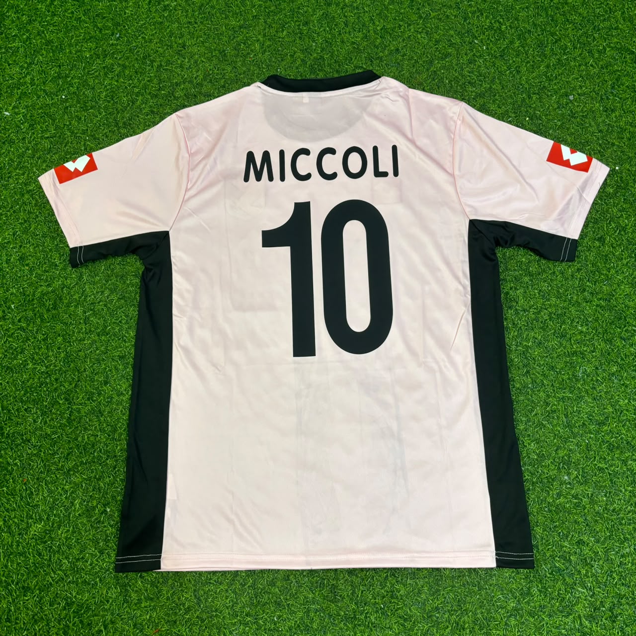 Fabrizio Miccoli Palermo FC Pink Retro Fußballtrikot Trikot Maillot