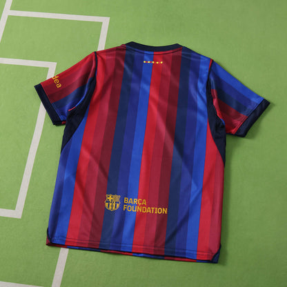 Barcelona 2026-2027 Season Kids Home Football Jersey Trikot Maillot