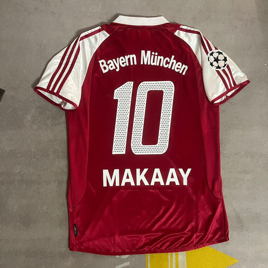 Roy Makaay 10 FC Bayern München 2003 2004 Retro Trikot Jersey Trikot Maillot Fußball Shirt