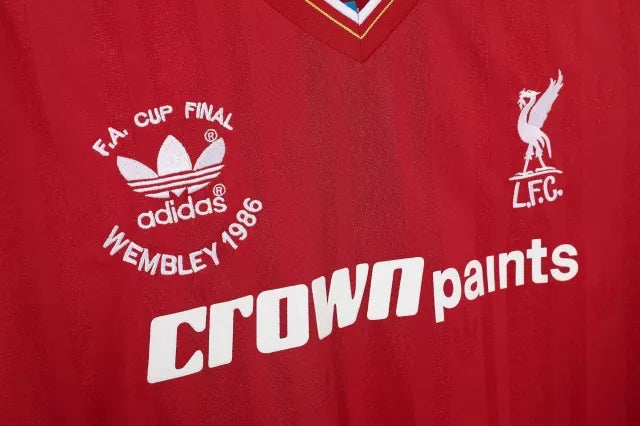 Liverpool 1986-1987 FA Cup Final Retro Jersey