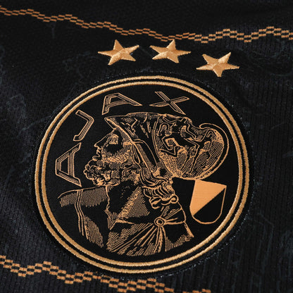 AFC Ajax 2026-2027 Season Away Black Football Jersey Trikot Maillot