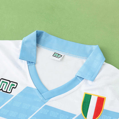 S.S.C. Napoli 1991-1993 Season Retro Away Football Jersey Trikot Maillot
