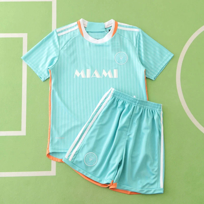 Lionel Messi Kit Enfant Bleu Maillot Enfant