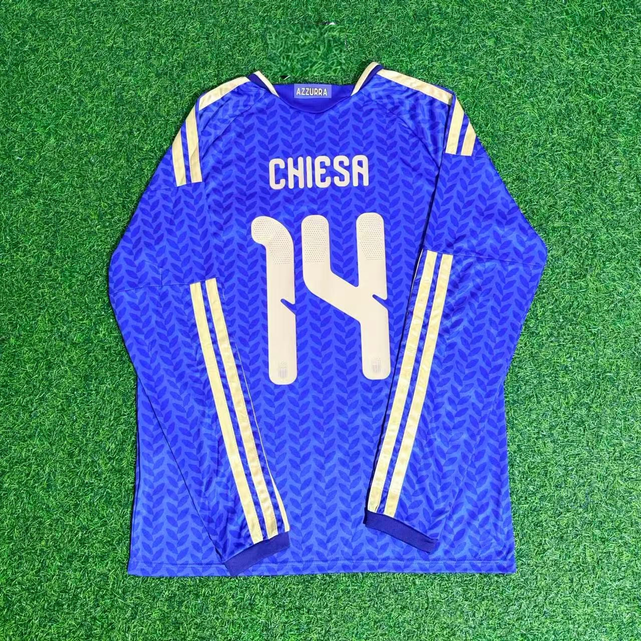 Federico Chiesa Italien WM 2026 Langarm-Fußballtrikot