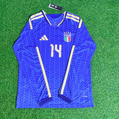 Federico Chiesa Italien WM 2026 Langarm-Fußballtrikot