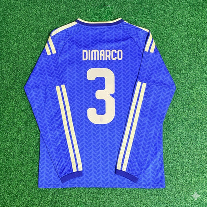 Federico Dimarco 3- Italy 2026 World Cup Long Sleeve Football Jersey
