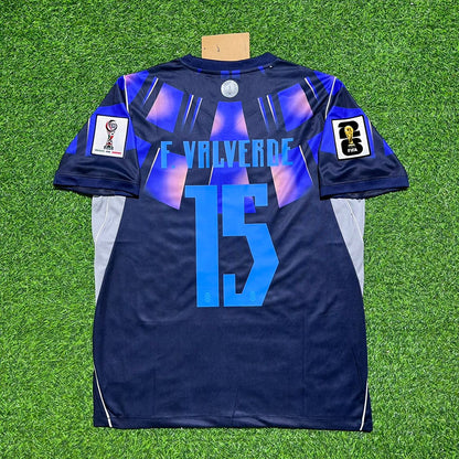 Federico Valverde #15 Uruguay 2026 World Cup Football Jersey