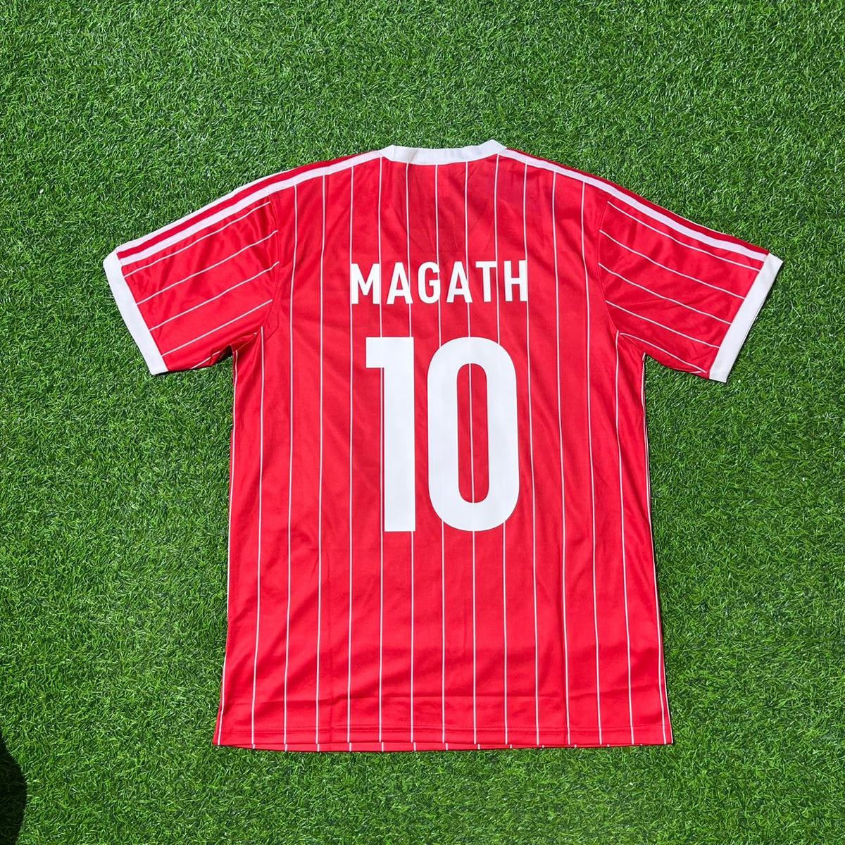Felix Magath Hamburger SV Maillot Domicile Rouge Rétro Football