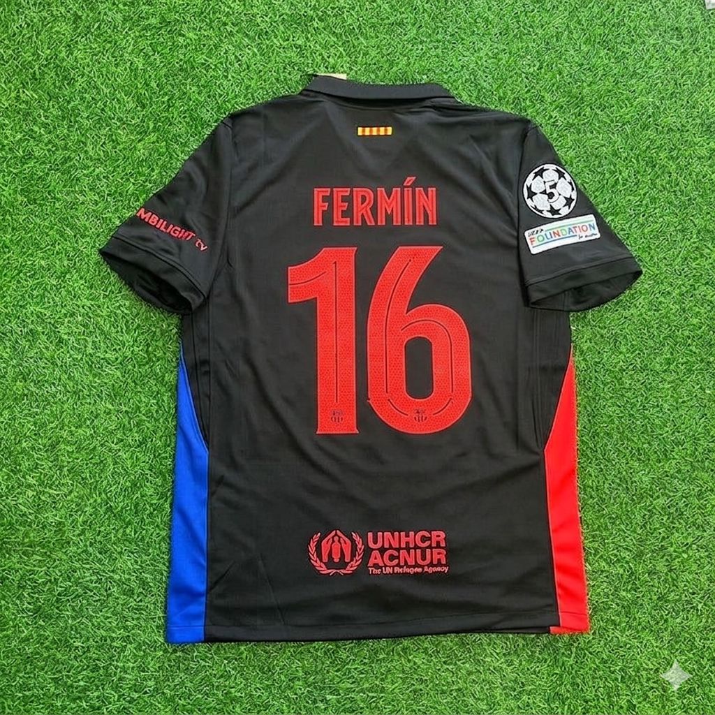 Fermín López #16 Barcelona Trikot Fußballshirt