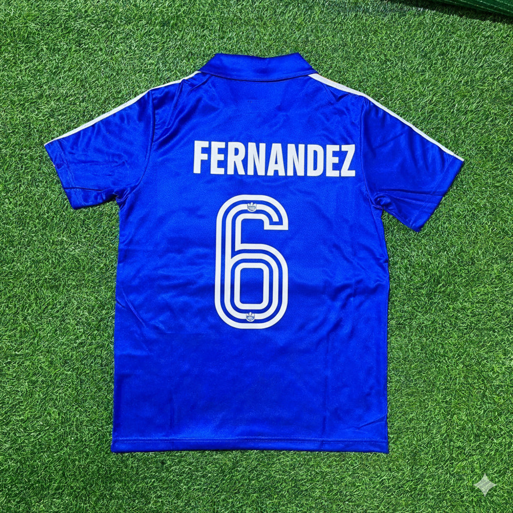 Luis Fernández Frankreich WM 1982 Retro-Fußballtrikot Retro Trikot