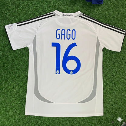 Fernando Gago 16– Real Madrid 2006–2007 Home Kit Jersey – | Trikot | Maillot Soccer Shirt