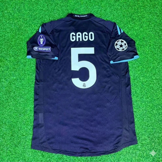 Fernando Gago 5- Real Madrid 2009/2010 Auswärts Retro Fußballtrikot Set