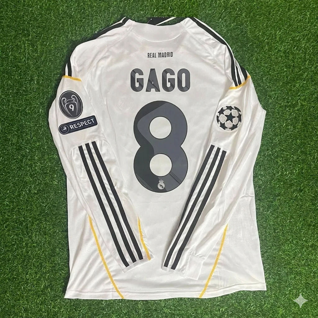 Fernando Gago Real Madrid 2009-2010 Jersey Soccer Shirt