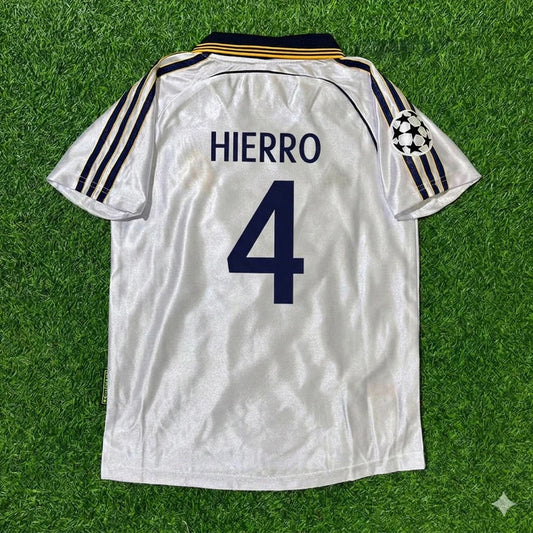 Fernando Hierro 4- Real Madrid 1998/2000 Retro Football Jersey