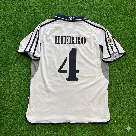 Fernando Hierro 4- Real Madrid 2000 Retro-Fußballtrikot