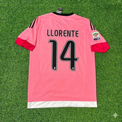 Juventus 2015/16 Pink Retro Jersey – Fernando Llorente