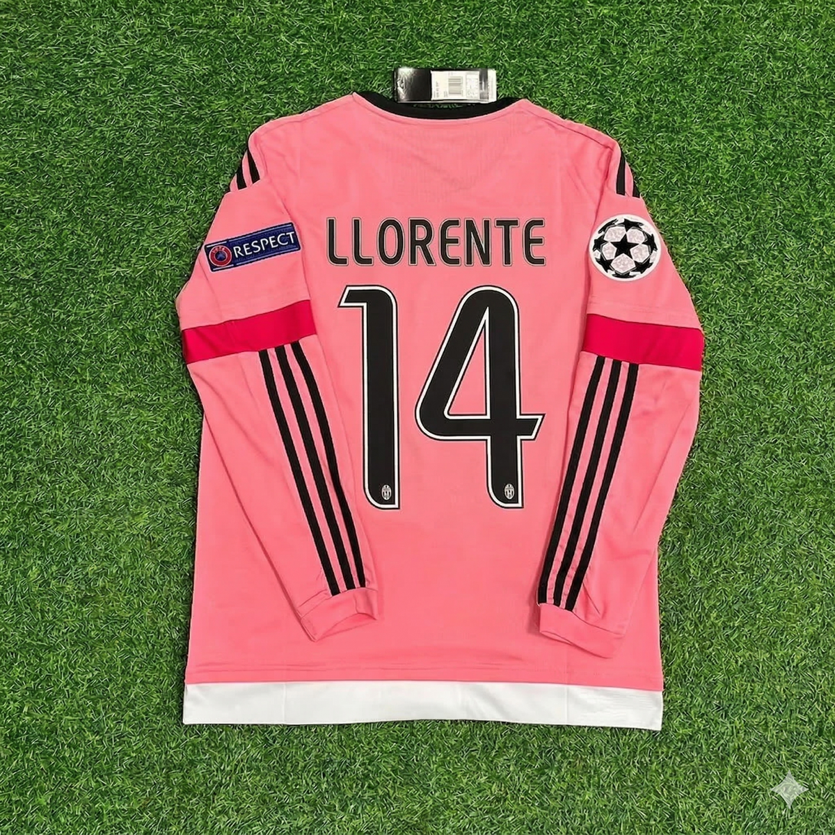 Juventus 2015/16 Pink Retro Jersey – Fernando Llorente